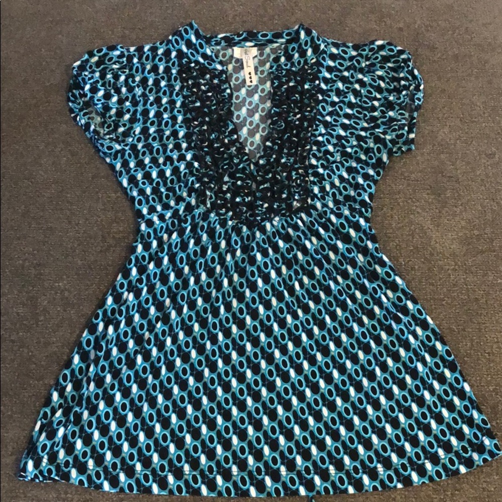 Polka dot blouse